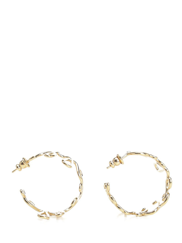 Chloe' Chloé Iconic Hoop Earrings Gioielli - Oro | 1ecc305b7ee106bf1b66c3ef312606c4432fcc8d