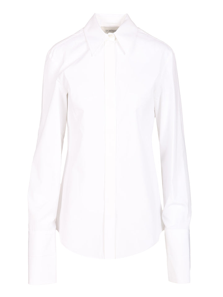 Sportmax Poplin Shirt Shirts - Bianco | bc8026962e95ddecdb937dd66d4f5b0f78ef8cea