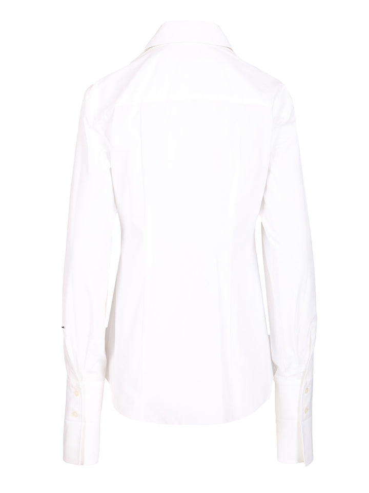 Sportmax Poplin Shirt Shirts - Bianco | 783b0655250aa872dbc23209440fe9a2978009e6