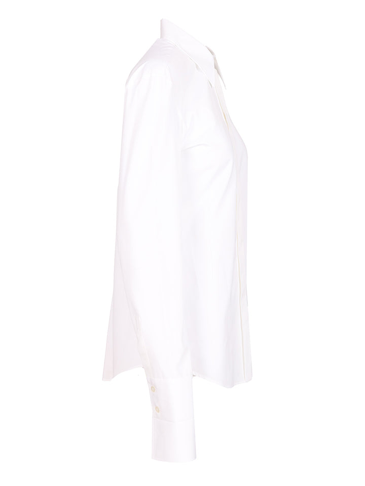 Sportmax Poplin Shirt Shirts - Bianco | 90c033c8765b027e60404485b0951b2c03ae8eac
