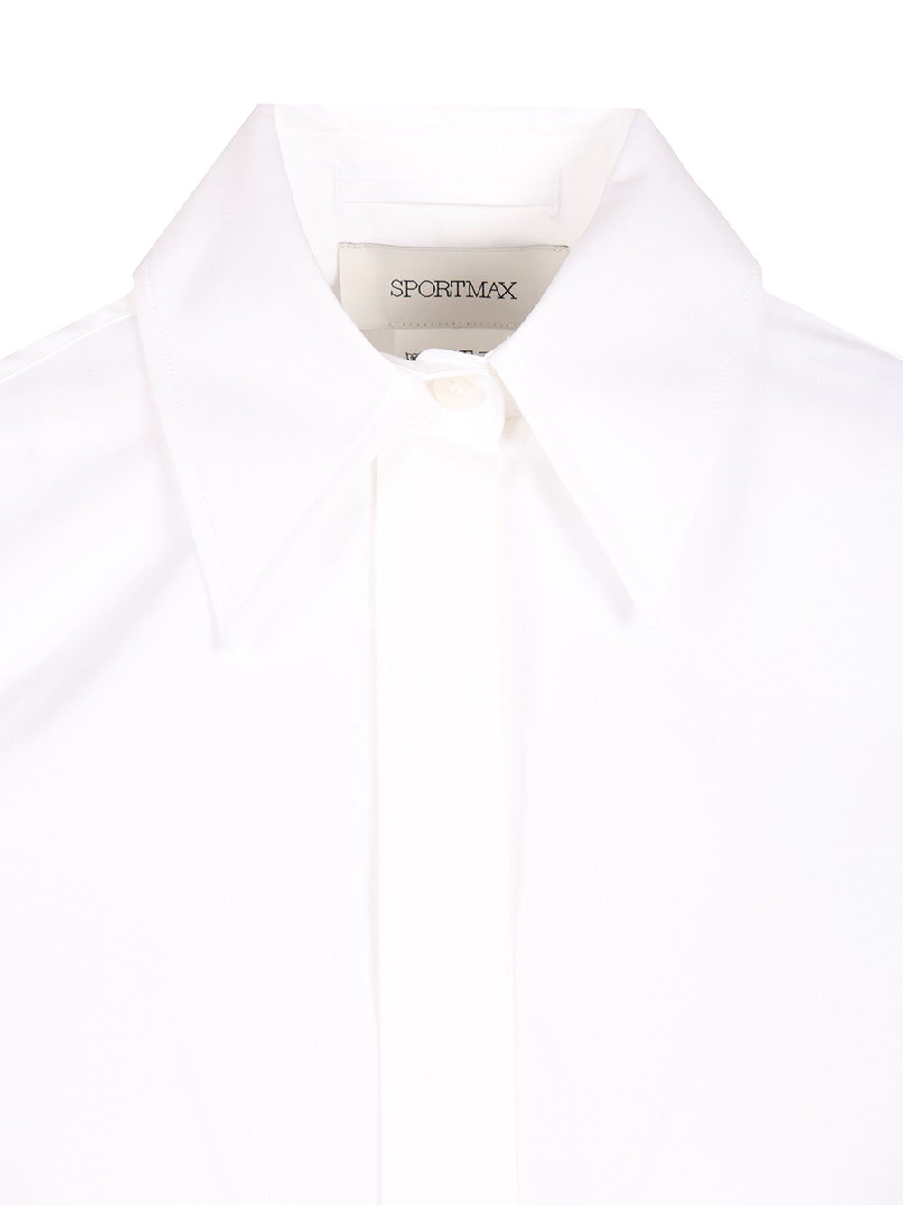 Sportmax Poplin Shirt Shirts - Bianco | 6270fc5164de8121e729e2ad0b65d6f251f075c8
