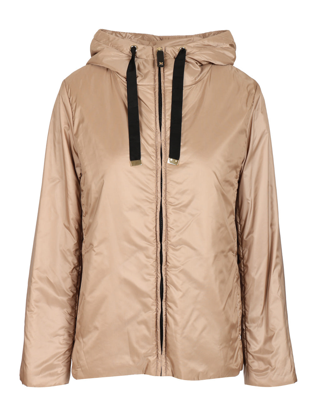 Max Mara The Cube Padded Jacket With Hood Coats - Grey | dc8937f5f27c2cfc0ff09e020f500a0eda9e6070
