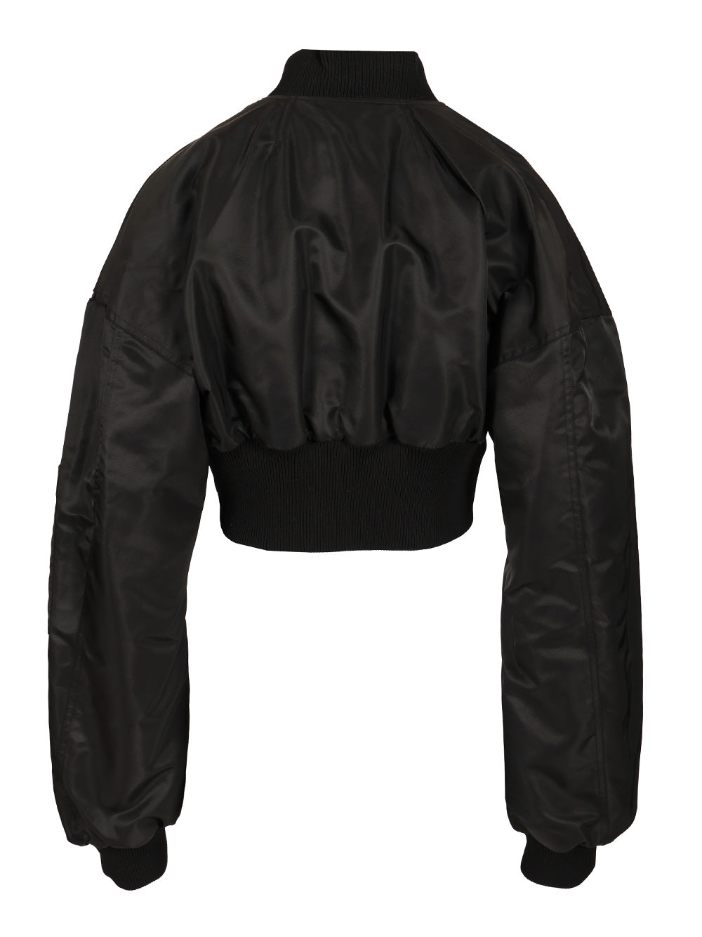 Sportmax Water-Repellent Twill Bomber Jacket Giacche - Nero | bdbff47508bb8baf078c0a353f497bc828f37405