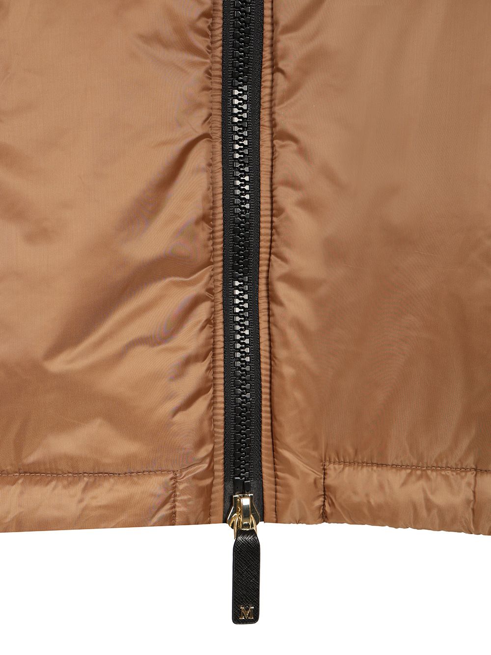 Max Mara The Cube Padded Cape With Hood Coats - Marrone | f1bff0b2545777317741b9d52aa69f9c90d95609
