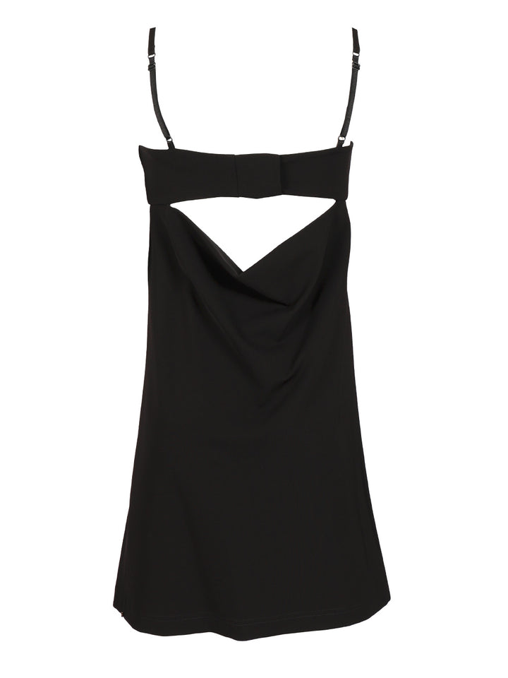 Sportmax Mini Dress With Cut Out Abiti - Nero | 7c11abe4c5c0ed664c6a6c51b60ddec06069bd63