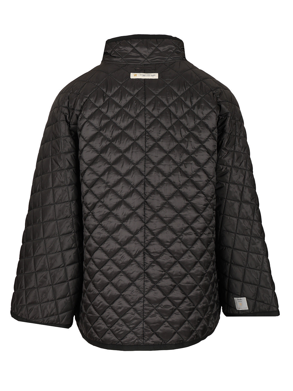 Max Mara The Cube Reversible Water-Repellent Canvas Cape Coats - Nero | 6b8c7f9b15368d973b002df3eeea7a04fa15629b