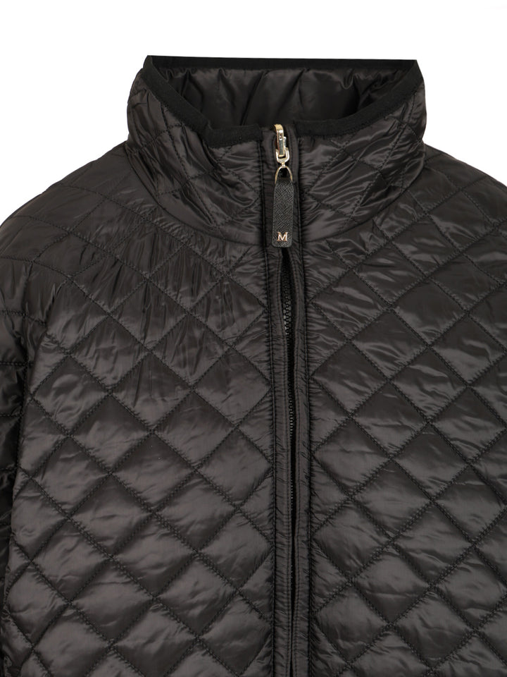 Max Mara The Cube Reversible Water-Repellent Canvas Cape Coats - Nero | 533afe1d93b6258fa2634f4855717c4ee3083b12