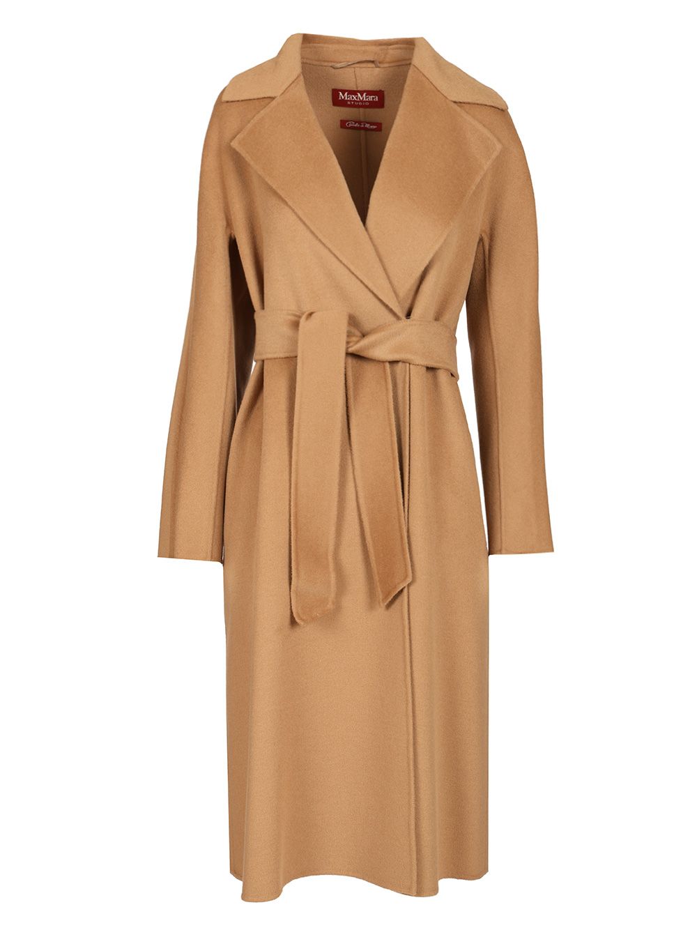 Max Mara Studio Wool, Cashmere And Silk Coat Coats - Beige | 5e09236c20a0ccd210dccefd38464de97939e7c0
