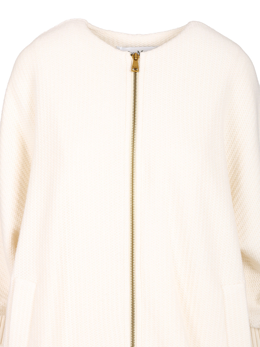 Max Mara Wool And Cashmere Knitted Jacket Giacche - Bianco | ac04caa5ba574a142702c2763b5863bfb0140cce