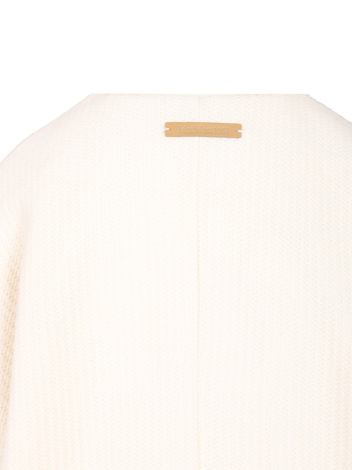 Max Mara Wool And Cashmere Knitted Jacket Giacche - Bianco | d8455a0368246c6d9e2b21f2ffc416cc7095cfb2