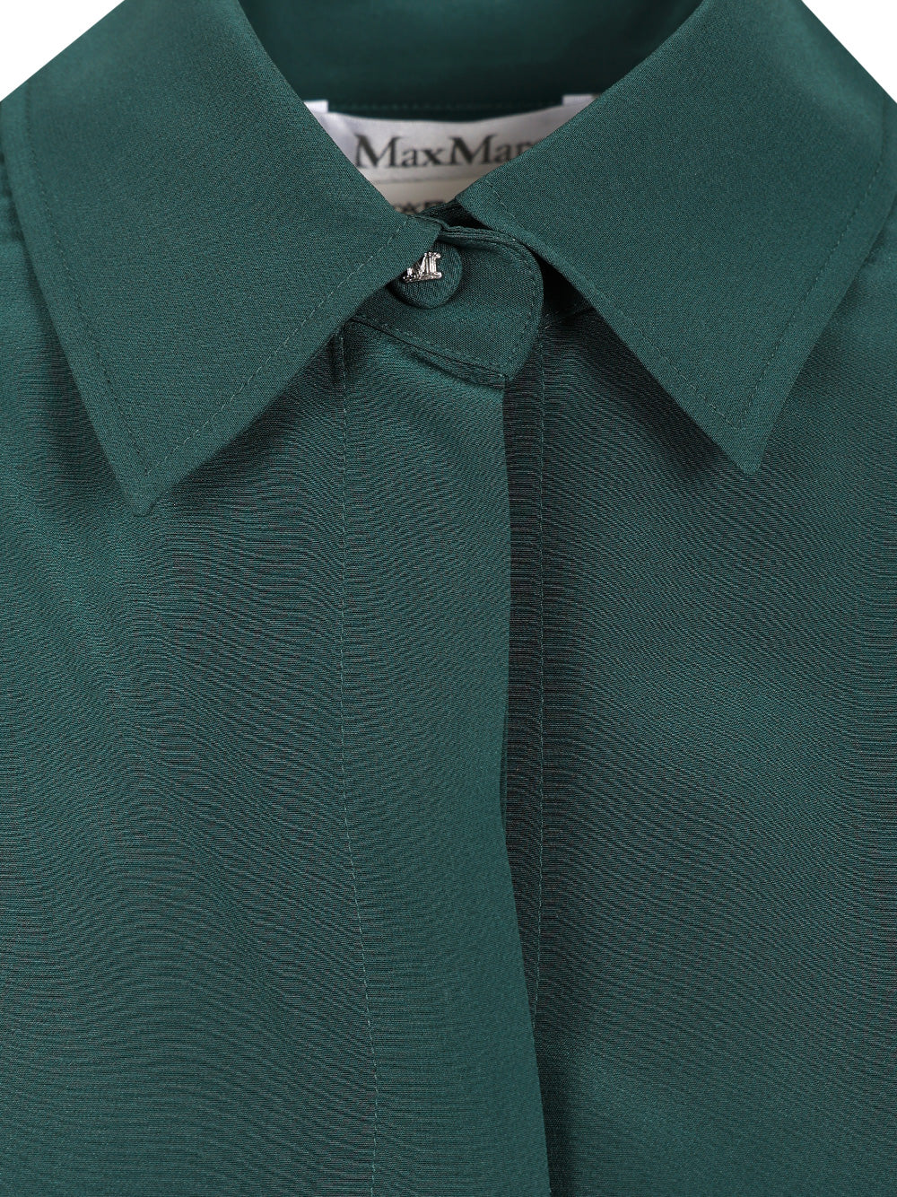 Max Mara Crêpe De Chine Shirt Shirts - Verde | acb95c42062c40b9cbecb524d7a384dbf9715f68