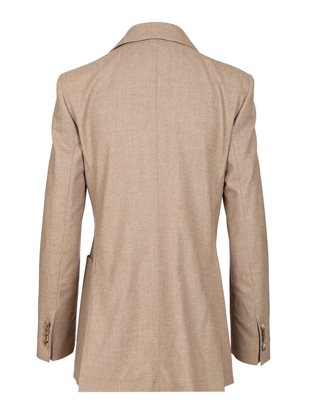 Max Mara Double-Breasted Cashmere Blazer Giacche - Marrone | cea6d2f429ee225100bbc6b5f79f04d39cbbb583