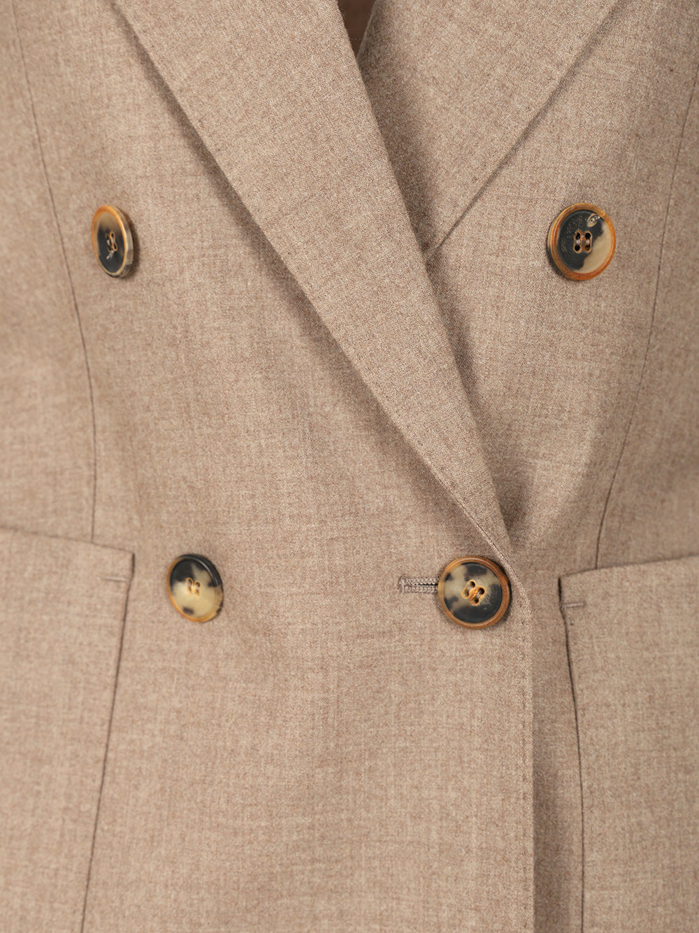 Max Mara Double-Breasted Cashmere Blazer Giacche - Marrone | a418fce2b8f57104352abaa7018da5fdd1fc052b