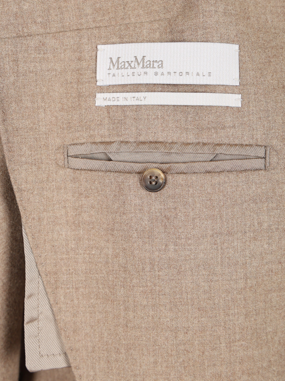 Max Mara Double-Breasted Cashmere Blazer Giacche - Marrone | dd58d5e448bb97394c4dc9d64cba538f8f61b628