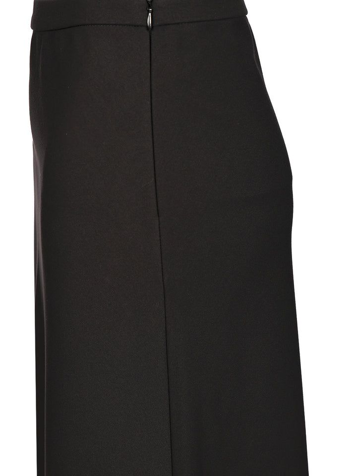 Max Mara Long Viscose Skirt Gonne - Nero | 0ef6f7fbd070e7733fc09be614ae80999bf2bbf7