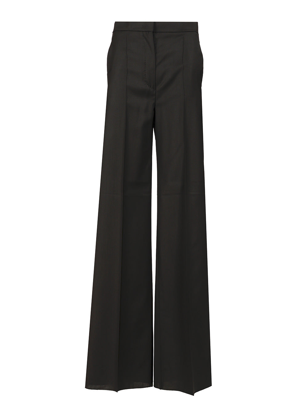 Max Mara Wide Leg Trousers - Nero | 31dd73ac49f163b3d88d50c0800cca557f9e0923