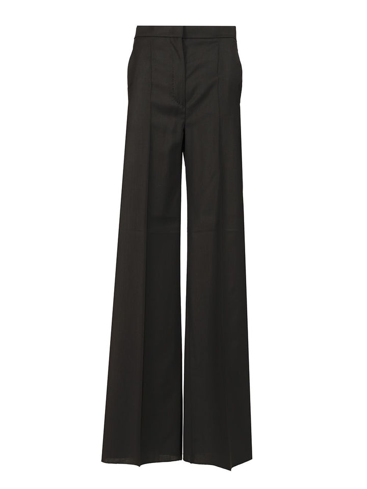 Max Mara Wide Leg Trousers - Nero | 53e783c1e18bc6b6b6a24cc09956c87720c22d2d