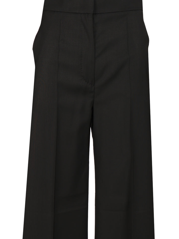 Max Mara Wide Leg Trousers - Nero | 0faefd12893c9e2456ddba40211e22bae7dab71e