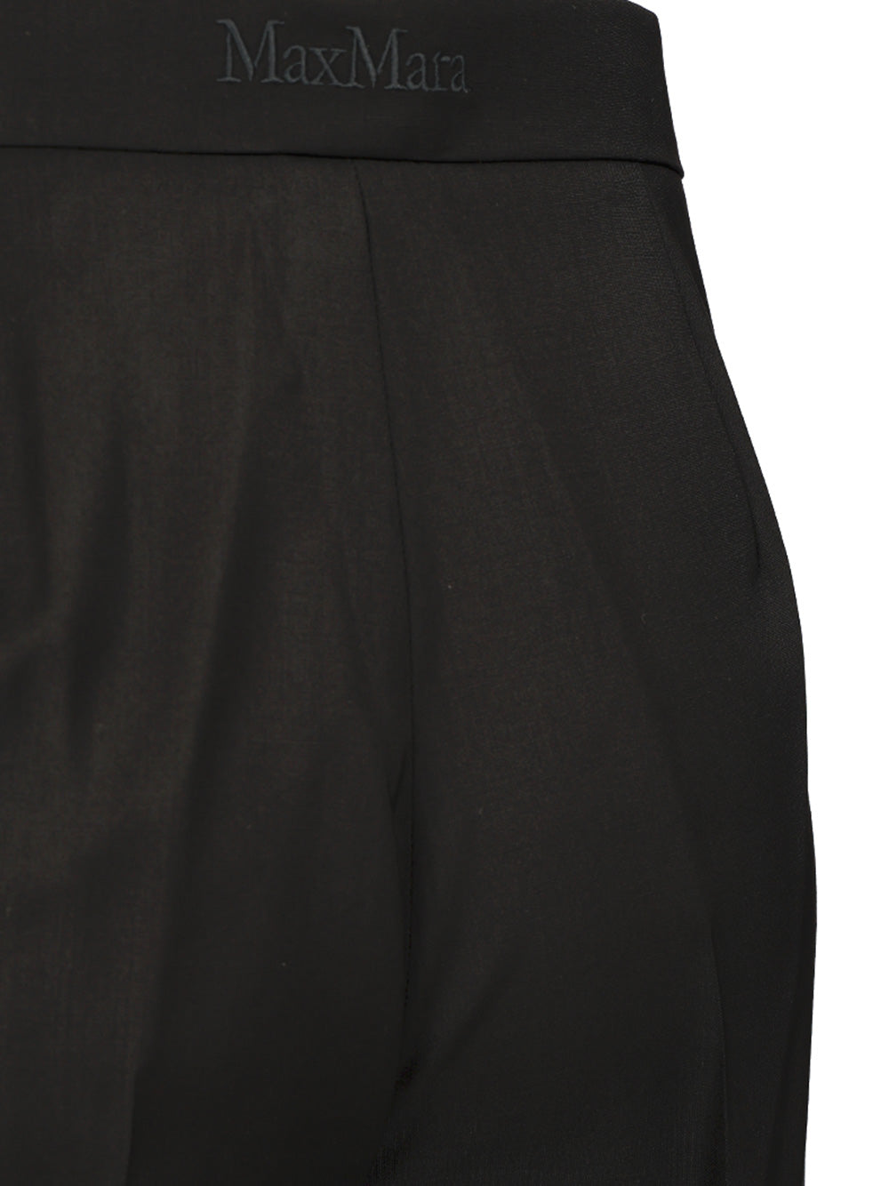 Max Mara Wide Leg Trousers - Nero | 153abfcf490abd356068cce2accbaeec580245b7