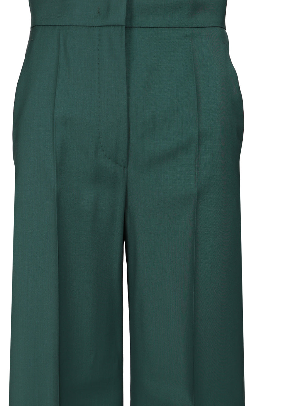 Max Mara Wide Leg Trousers - Verde | 2e84aaf38e81dac842e24e02e8a5ed6425c13630