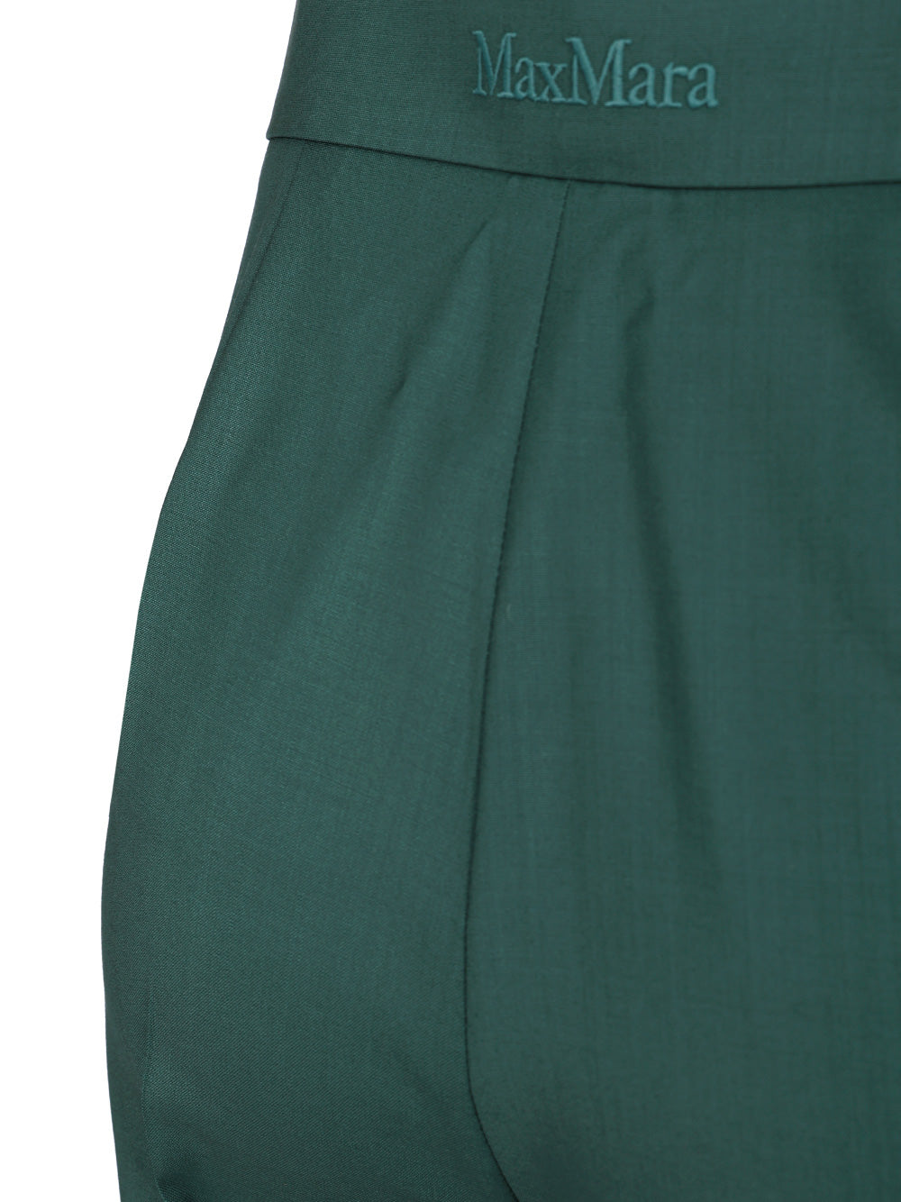Max Mara Wide Leg Trousers - Verde | e5506fb4851a2895f9c64fe0e180f654e1e568f5