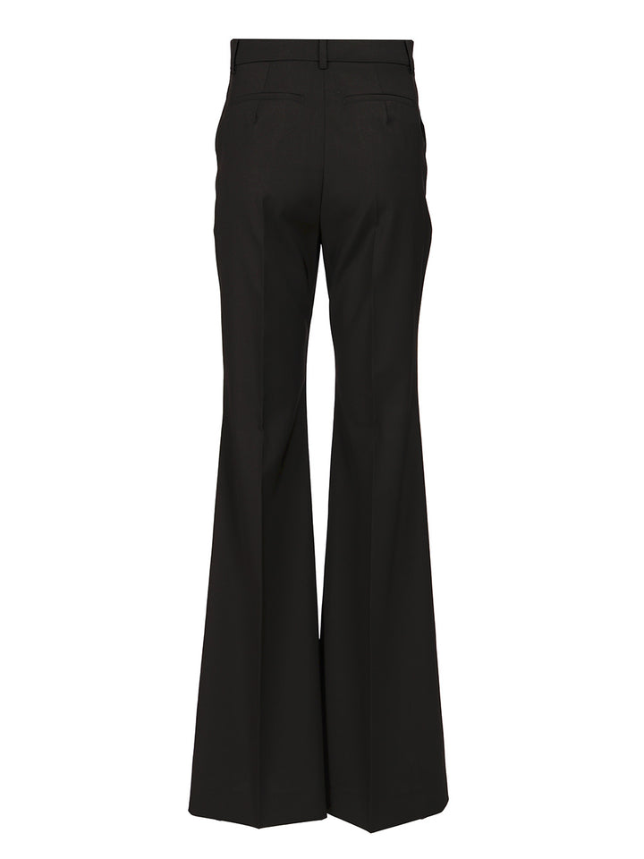 Sportmax Flare Trousers - Nero | e3d63cd6c813a22d20751d7d815e9787553fa54b