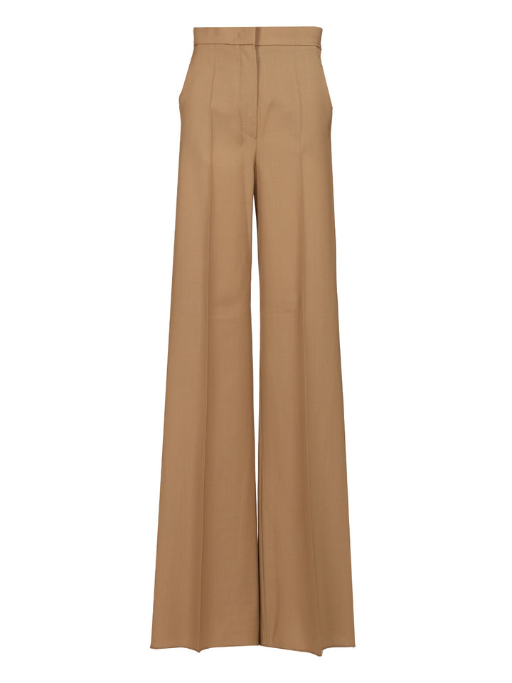 Max Mara Wide Leg Trousers - Marrone | ce6d4e0d2bc0893f0968f7171d7786b9ce514e47