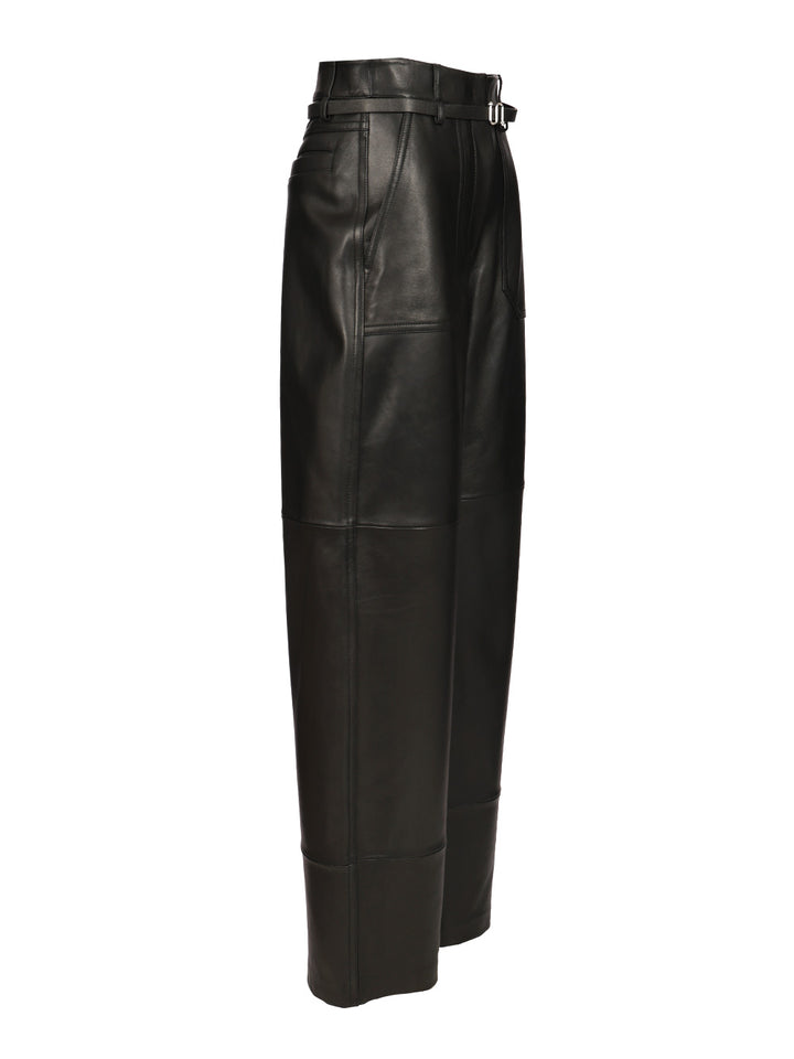Sportmax Nappa Trousers - Nero | 2b1f0449f445acef2a604aa6c5e0a7826060187d