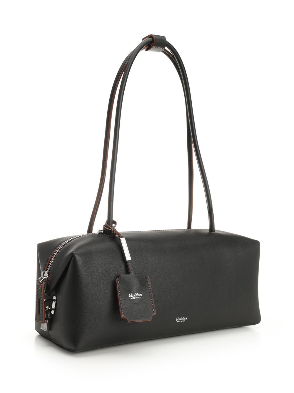 Max Mara Natural Satchel Bag Shoulder Bags - Nero | 2fcb6f543b97acc55148aa29e1da44e0a693e8eb
