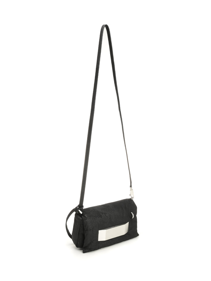 Rick Owens Pillow Griffin Crossbody Bags - Nero | 63c7ccf317a746ba670b25e9042138948925ee60