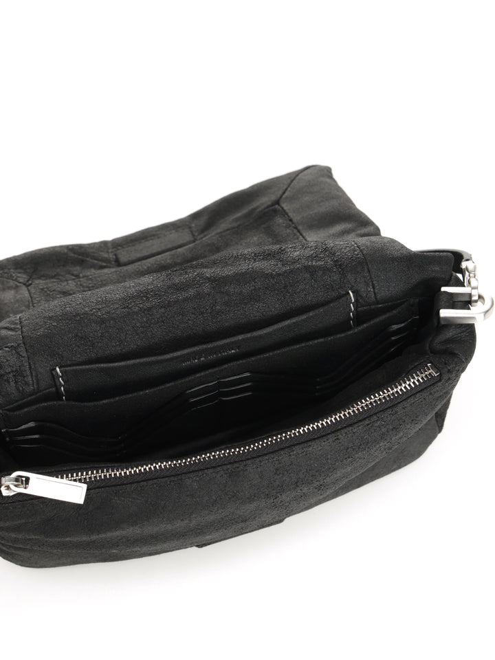 Rick Owens Pillow Griffin Crossbody Bags - Nero | a7cee859a63a651a22089c78e65577fe6e750c97