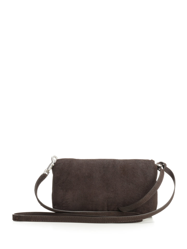 Rick Owens Pillow Griffin Crossbody Bags - Marrone | 3afaa2c6424960eb6e03ed61d29264b3a72ccffe