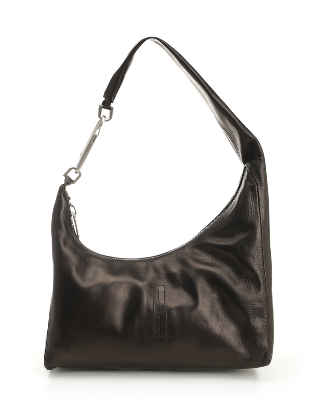 Rick Owens Gemini Cropped Shoulder Bags - Nero | 62afb6e9e775c1e6913bbd6693d77fb299e20bca