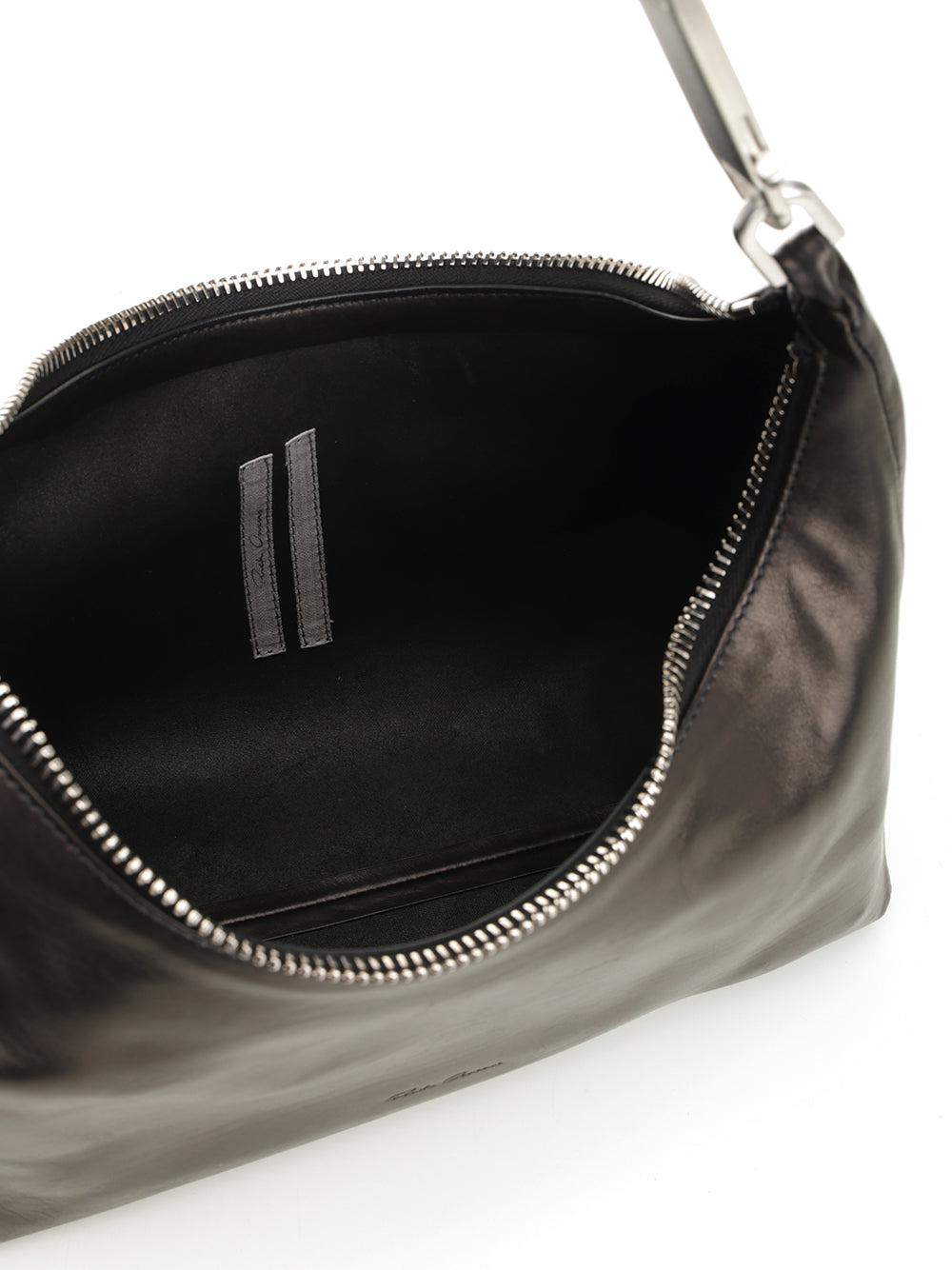 Rick Owens Gemini Cropped Shoulder Bags - Nero | 8b69788286e0102161ecb8d8023782d61c0a48b4