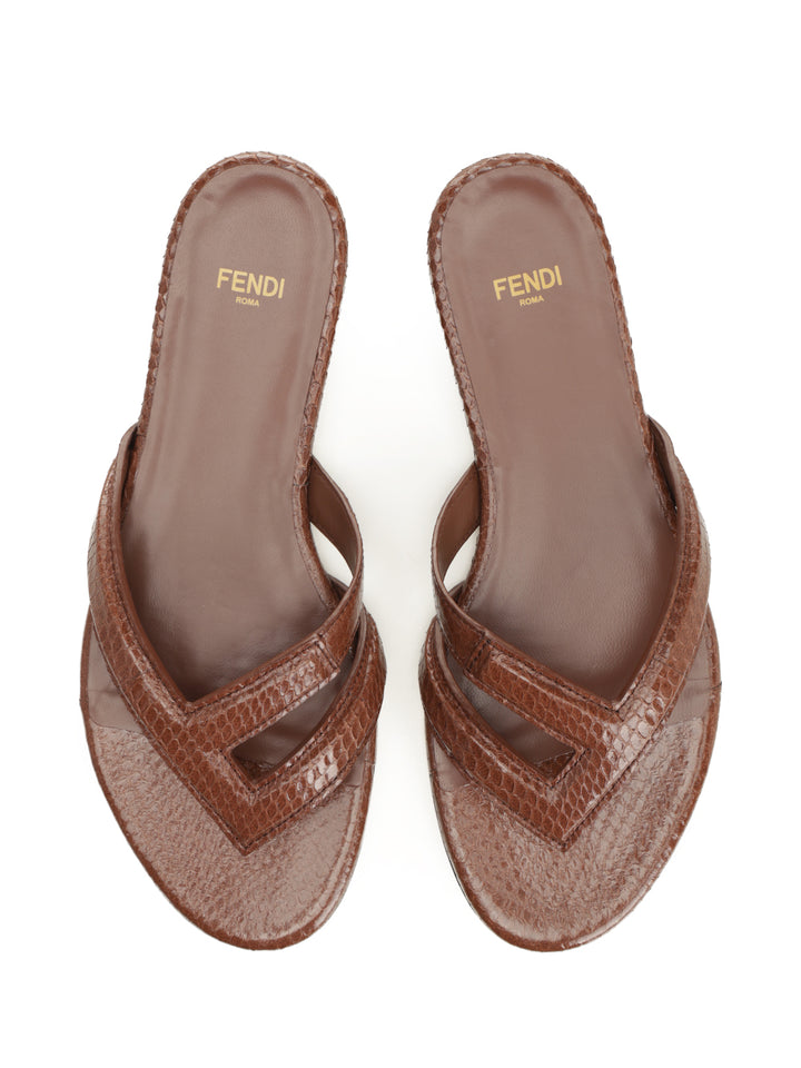 Fendi Fendi Fling Scarpe basse - Marrone | 4fd0945e48bca486da473884ad9ea65d04be9b5c