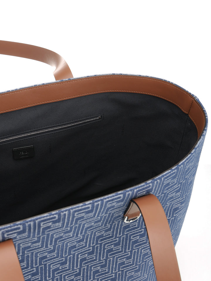 Fendi Medium Ff Shopping Bag Handbags - Blu | e2127fafeab7820c2a0938a7e07e96807f532287