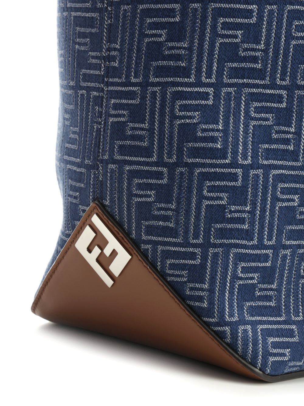 Fendi Medium Ff Shopping Bag Handbags - Blu | f5845a49002db344940826b6c05782f267f6a5f0