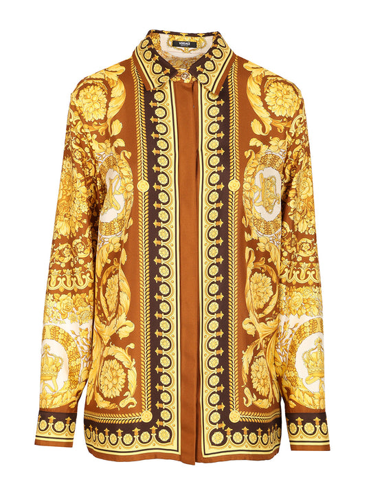 Silk Twill Shirt Shirts Multicolor