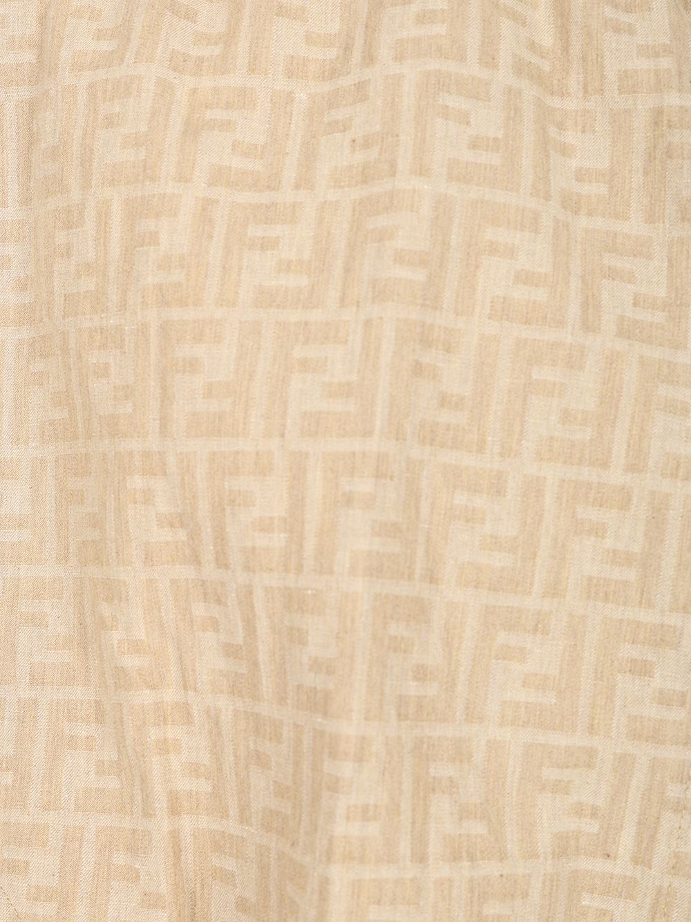 Fendi Ff Chambray Jacket Giacche - Beige | cba2938e5789679064e6fd3a90df895d0639259b