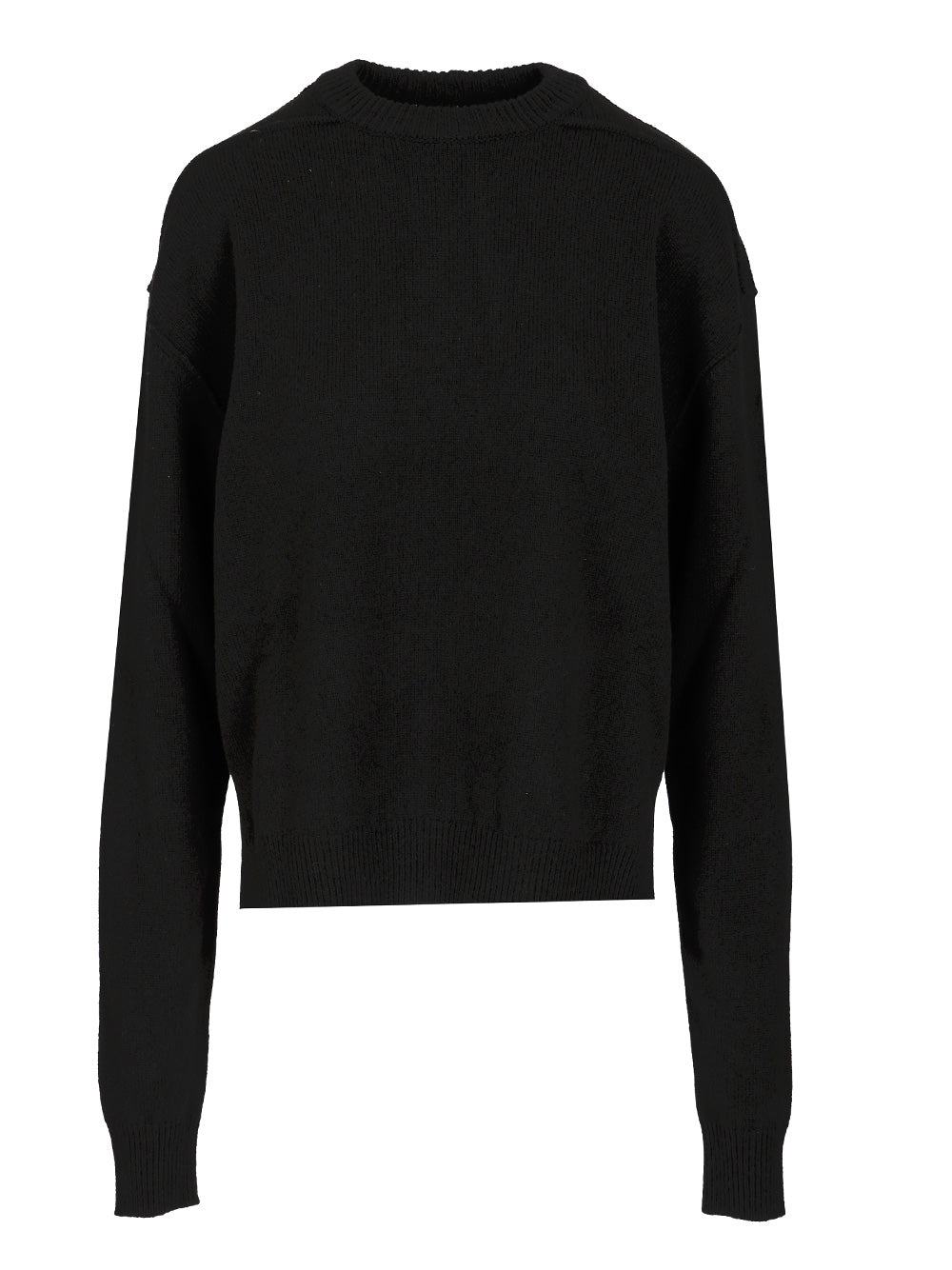 Rick Owens Cashmere And Wool Sweater Knitwear - Nero | 112ef2735bb2f9facee4d4b2da43443332531592