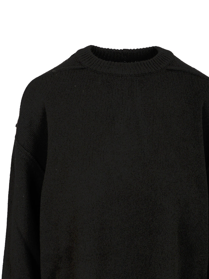Rick Owens Cashmere And Wool Sweater Knitwear - Nero | 1557f33188adc804a806da02cc3c5bfe0e89bb7e