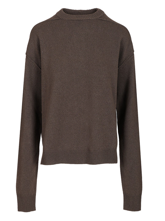 Cashmere And Wool Sweater Knitwear Marrone