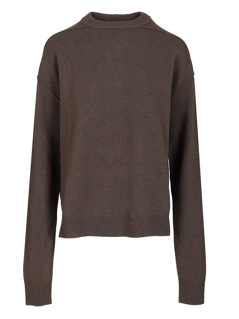 Rick Owens Cashmere And Wool Sweater Knitwear - Marrone | 76b2e97ea38b6017a4558cc305805f86ea36d0d6