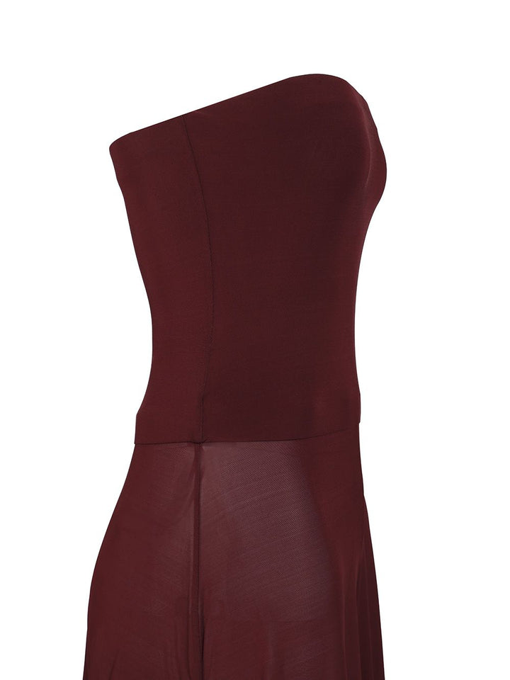 AlaÏA Bustier Jumpsuit Tute Intere - Bordeaux | b5e19ed96b987b067244ca865d57818c89d940b7