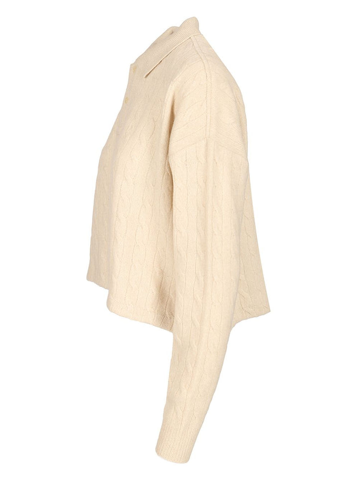 Polo Ralph Lauren Wool And Cashmere Polo shirt - Bianco | 54d468a0b6bde7db9f6fcd694fe26688f8bccf18