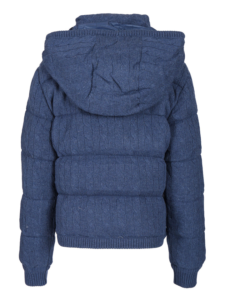 Polo Ralph Lauren Cashmere And Wool Down Jacket Duvets and padded items - Blu | f6d543ed2225099dff278b17bf819e904b1ad8d4