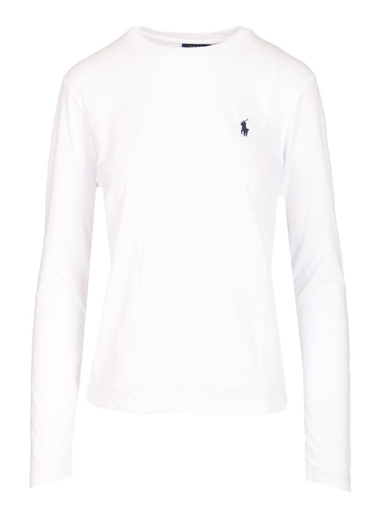 Long-Sleeved T-Shirt Bianco