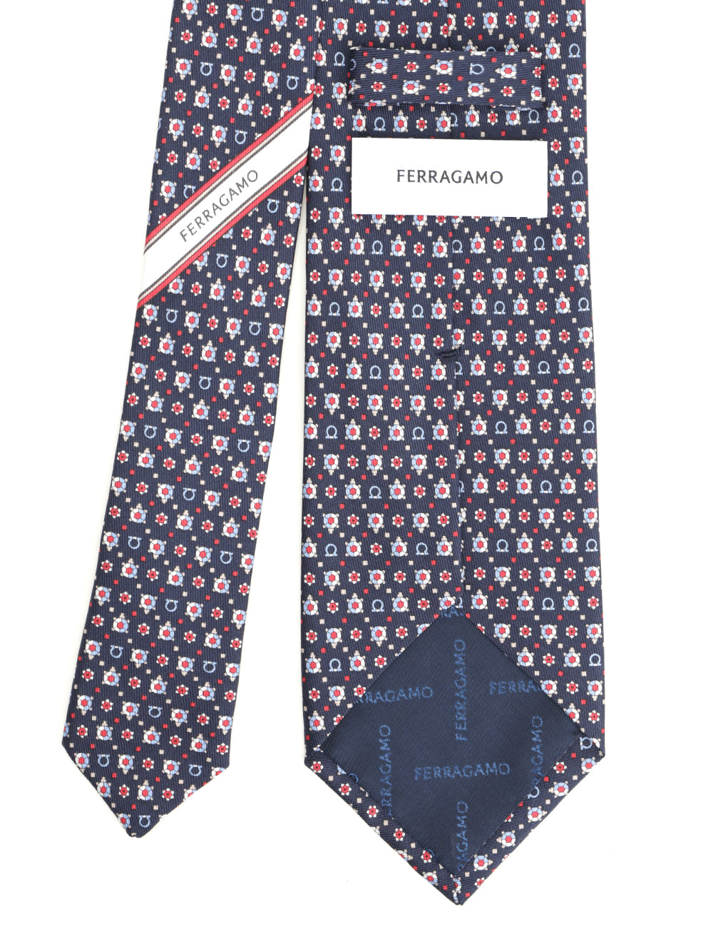 Ferragamo Turtle Print Silk Tie Ties And Bow Ties - Blu | efb7d578fdb4b0c47acd3c40461a2ec86ba24f41