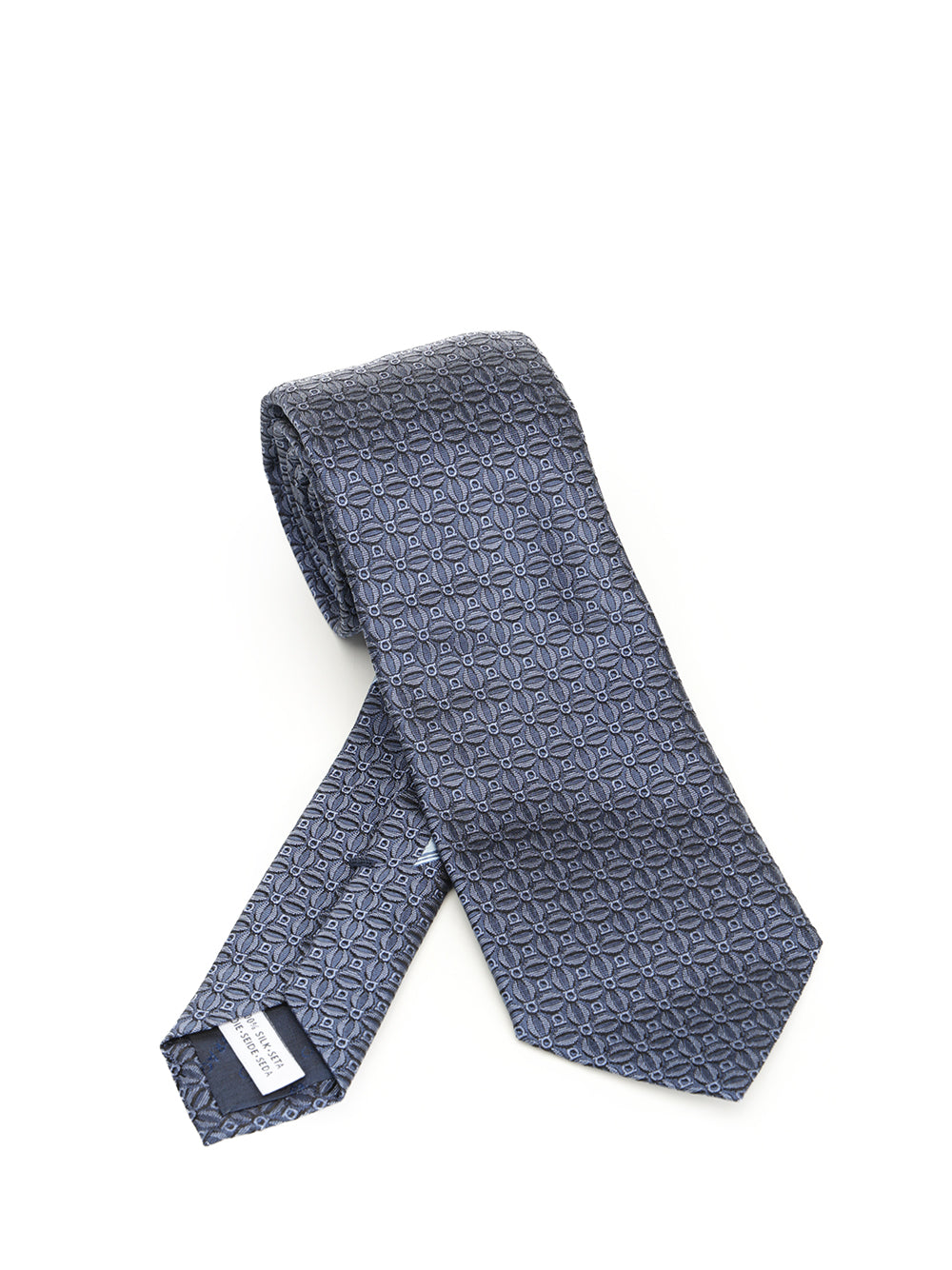 Ferragamo Gancini Jacquard Tie Ties And Bow Ties - Blu | b406df0cc5a5ada192bf6213d12f8849b5911964