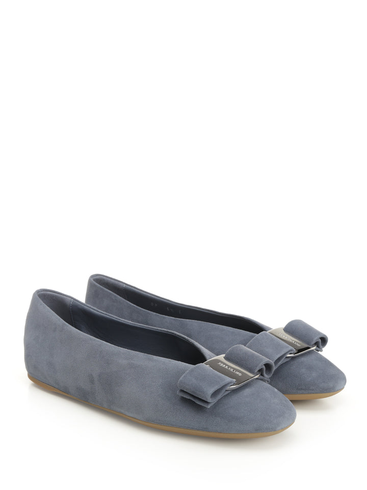 Ferragamo Vara Scarpe basse - Grey | 666ebf5b89a0c86347547e2ed043ec3e126a3936